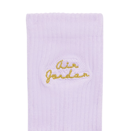 Jordan Girls JHG Air Jordan Half 6 PPack Socks "Violet Mist"