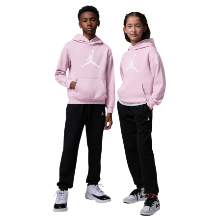Jordan Girls Jumbo Jumpman Fleece Hoodie "Pink Foam"