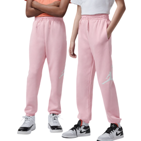 Jordan Girls Jumbo Jumpman Fleece Pants "Pink Foam"
