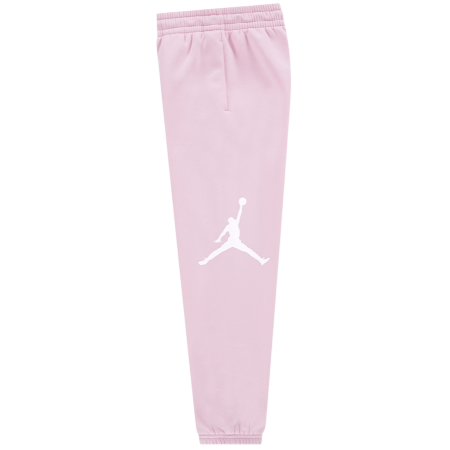 Jordan Girls Jumbo Jumpman Fleece Pants "Pink Foam"