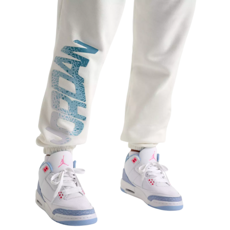 Jordan Girls Jumpman Club Pleated Fleece Pants "Sail"