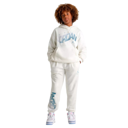 Jordan Girls Jumpman Club Pleated Fleece Pants "Sail"