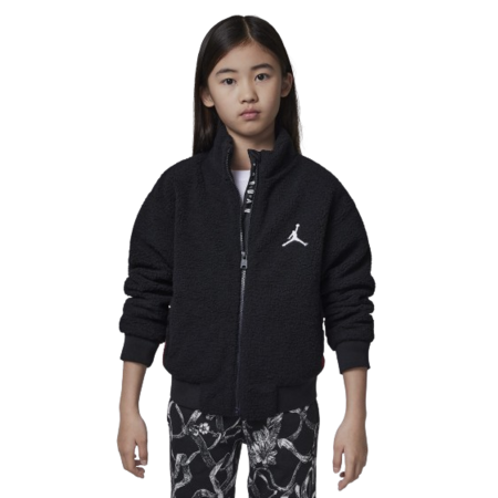 Jordan Girls Jumpman High Pile Sherpa Jacke "Black"