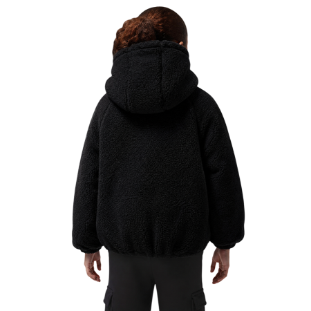 Jordan Girls Jumpman Lo-Light Sherpa Jacket "Black"