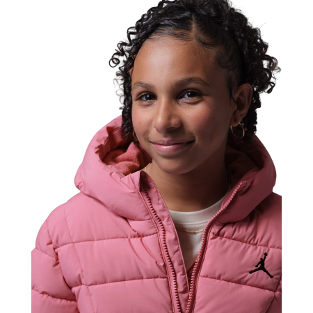 Jordan Girls Midweight Active Puffer Jacket "Desert Berry"