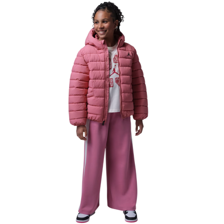 Jordan Girls Midweight Active Puffer Jacket "Desert Berry"