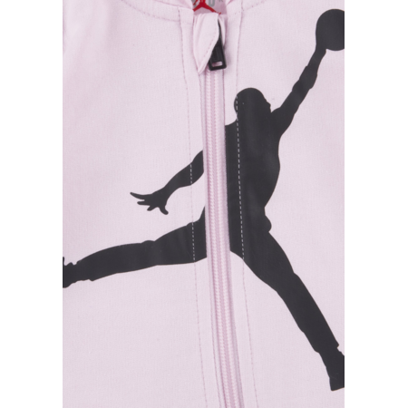 Jordan Infants Air Jumpman Hooded Coverall "Foam Pink"