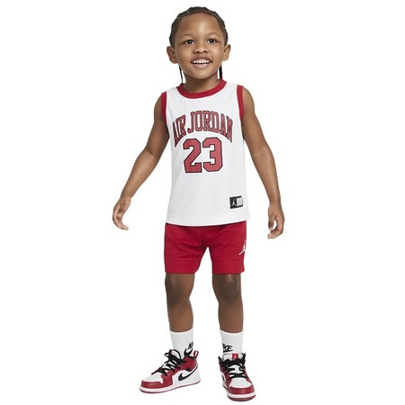 Jordanien Infants HBR DNA Muscle Tank und Short "Gym Red-White"