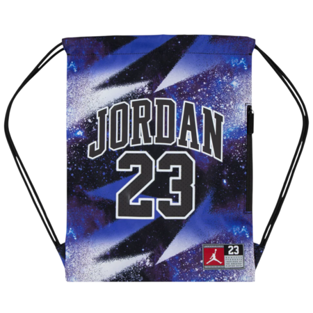Jordan JDB Jersey 23 AOP Gym Sack "Black-Hyper Royal"
