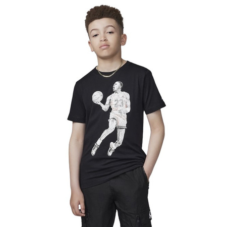 Jordan Kids Air JBD Dots Tee "Schwarz"