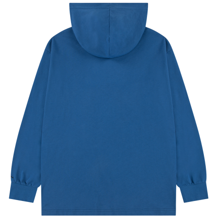 Jordan Kids Air Swoosh Jumpman Long-Sleeved Hooded T-shirt "True Blue"