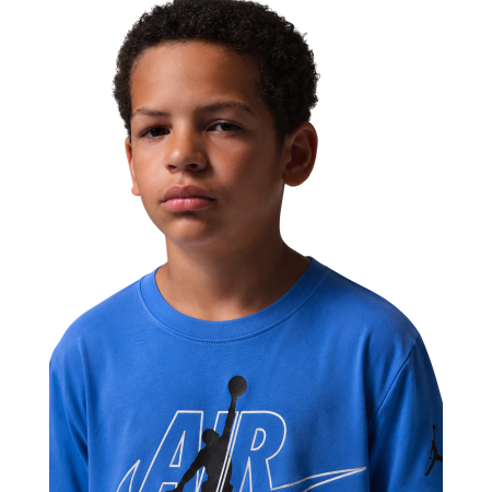 Jordan Kids Air Swoosh Jumpman T-shirt "True Blue"
