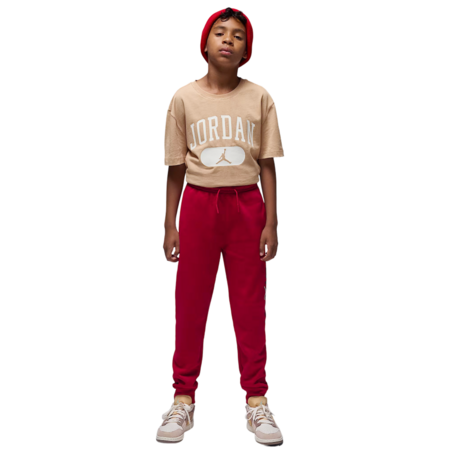 Jordan Kids Baseline Fleece Pant "Gym Red"