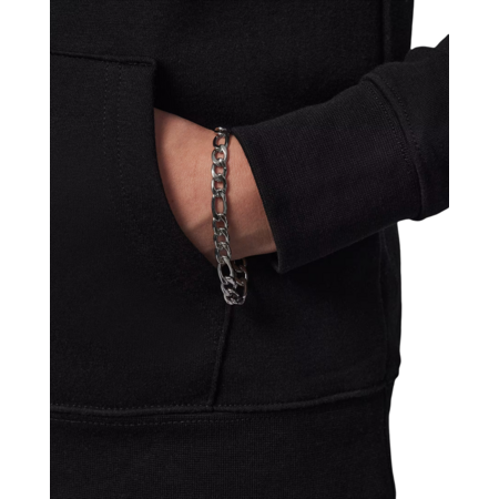 Jordan Kids Baseline Pullover Hoodie "Black"