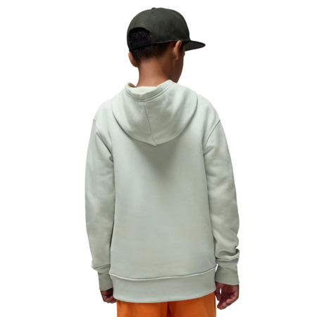 Jordan Kids Baseline Pullover Hoodie "LT Silver"