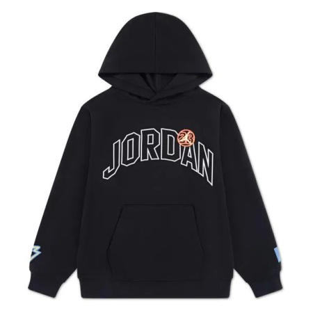 Jordan Kids Dynasty Fleece Terry Hoodie "Black"