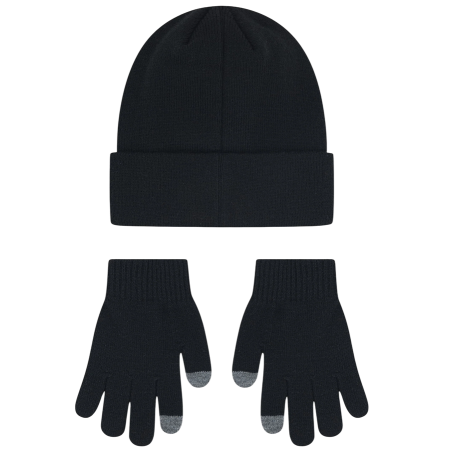 Jordan Kids JAN 23 Beanie and Gloves 2Piece Set "Black"