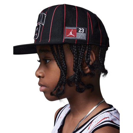 Jordan Kids JBD 23 Jersey Flatbrim Cap "Gym Red-Black"