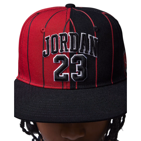 Jordan Kids JBD 23 Jersey Flatbrim Cap "Gym Red-Black"