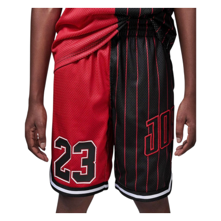 Jordan Kids JBD Play Off Speckle Mesh Short "Gym Red"