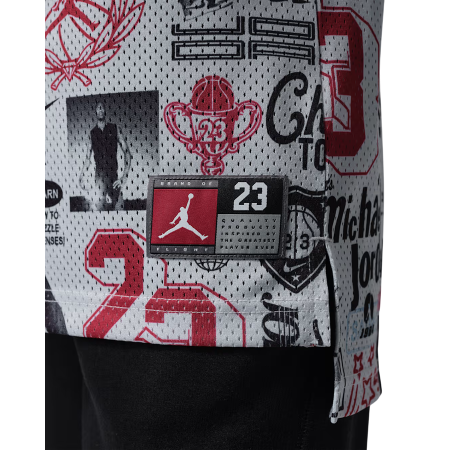 Jordan Kids JDB 23 AOP Jersey Tank Top "Neutral Grey"