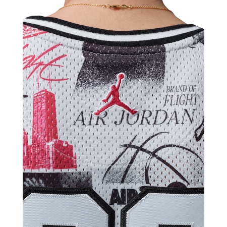 Jordan Kids JDB 23 AOP Jersey Tank Top "Neutral Grey"