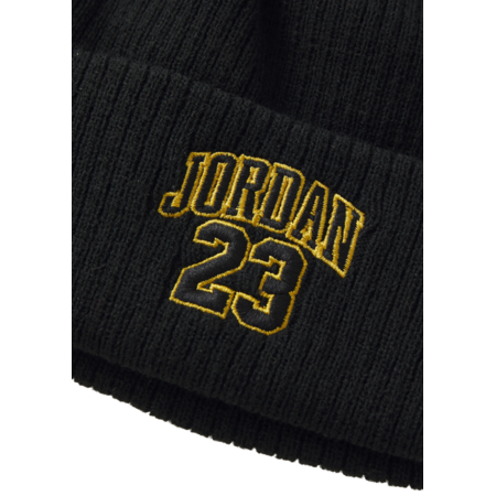 Jordan Kids JDB 23 Jersey Beanie and Gloves 2Piece Set "Black-Gold"