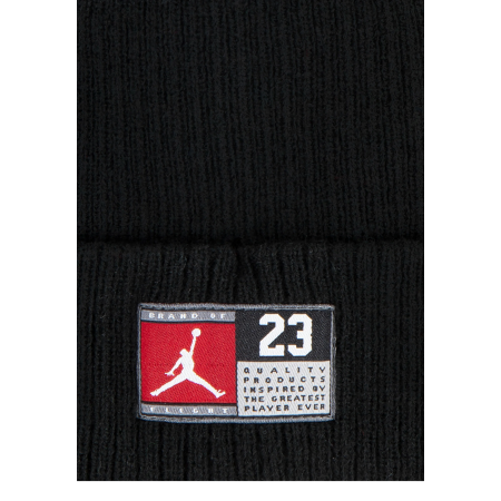 Jordan Kids JDB 23 Jersey Beanie and Gloves 2Piece Set "Black-Gym Red"