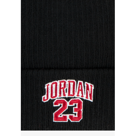 Jordan Kids JDB 23 Jersey Beanie and Gloves 2Piece Set "Black-Gym Red"