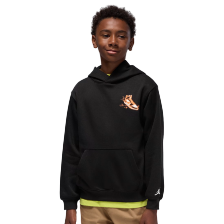 Jordan Kids JDB Air Jordan Has Landed Hoodie "Black"