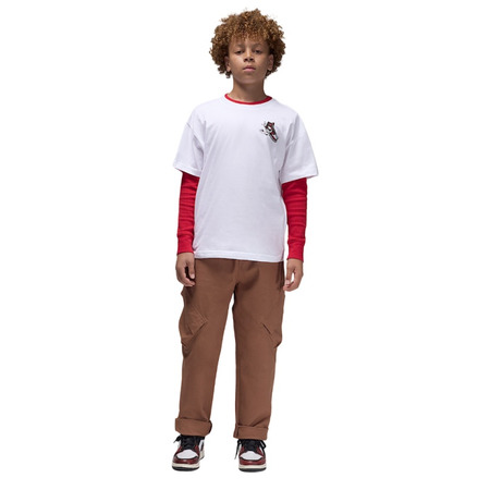 Jordan Kids JDB Air Jordan Has Landed SS Tee "White"