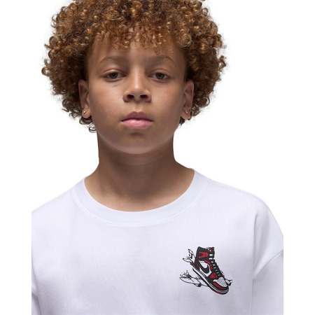 Jordan Kids JDB Air Jordan Has Landed SS Tee "White"