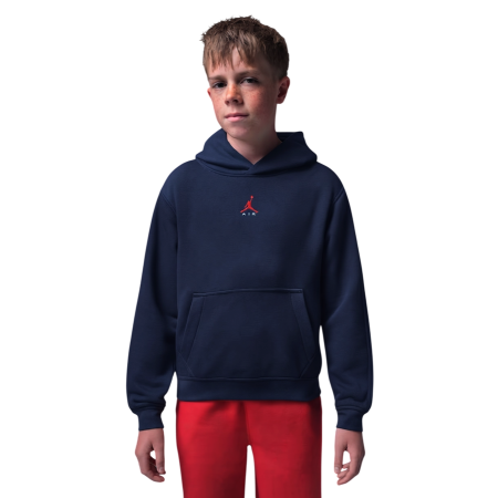 Jordan KIds JDB Brooklyn Fleece Pullover Hoodie "College Navy"