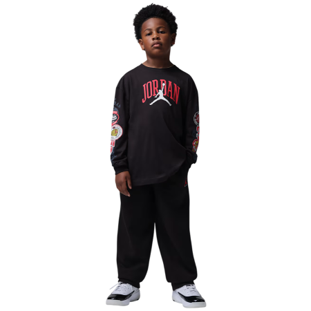 Jordan Kids JDB Brooklyn Open Hem Pants "Black"