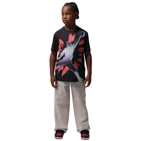Jordan Kids JDB Chrome Jumpman T-Shirt "Off Noir"