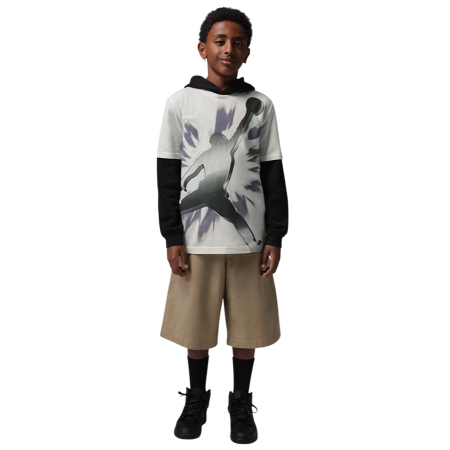 Jordan Kids JDB Chrome Jumpman T-Shirt "Sail"