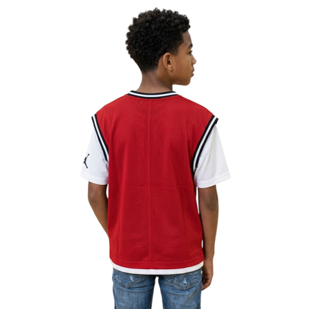 Jordan Kids JDB Dinasty Jersey T-shirt "Gym Red"