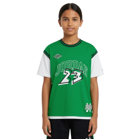 Jordan Kids JDB Dinasty Jersey T-shirt "Lucky Green"