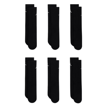 Jordan Kids JDB Everyday Essentials Crew 6 PPack Socks "Black"