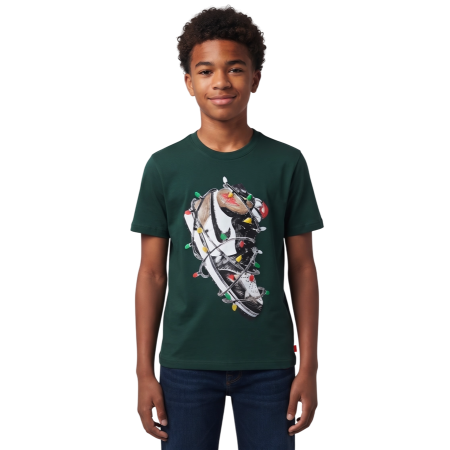 Jordan Kids JDB Holiday AJ1 SS Tee "Midnight Spruce"