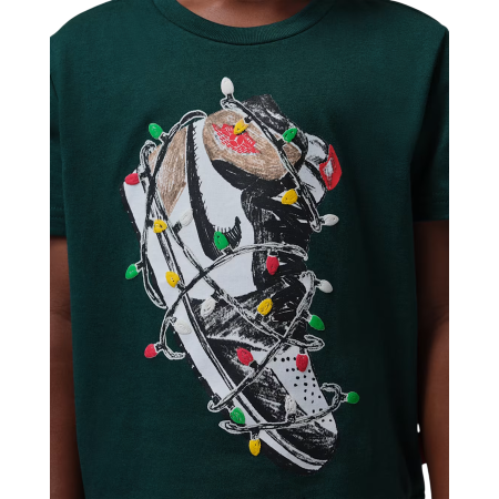 Jordan Kids JDB Holiday AJ1 SS Tee "Midnight Spruce"