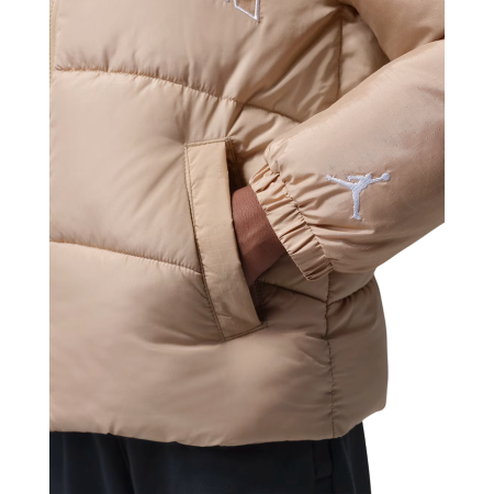 Jordan Kids JDB Mixed Media Puffer Jacket "Legend Medium Brown"