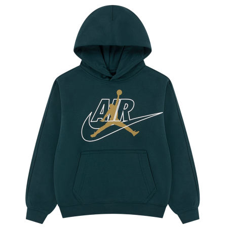 Jordan Kids JDB MJ Air Swoosh Jumpman Hoodie "Midnight Spruce"