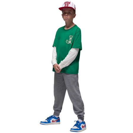 Jordan Kids JDB MJ Brooklyn Fleece Pants "Carbon Heather"