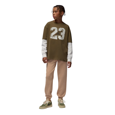 Jordan Kids JDB MJ Brooklyn Fleece Pants "Hemp"