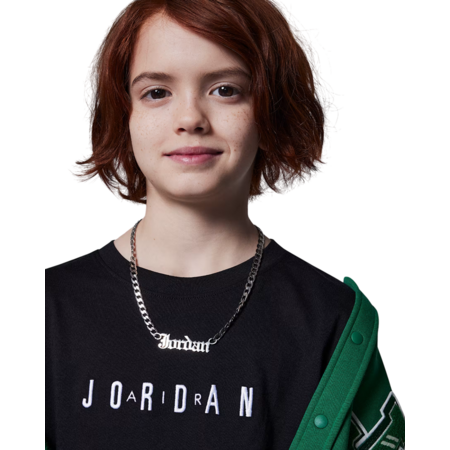 Jordan Kids JDB MJ Wordmark Embroidered Tee "Black"