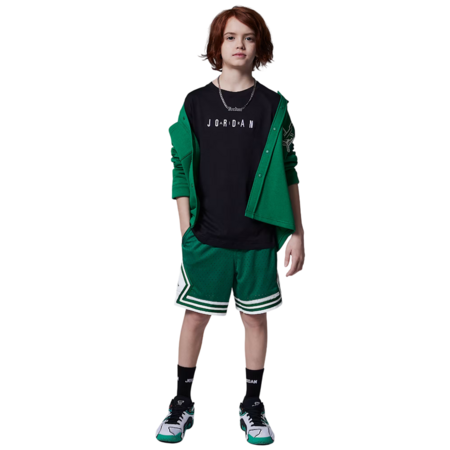 Jordan Kids JDB MJ Wordmark Embroidered Tee "Black"