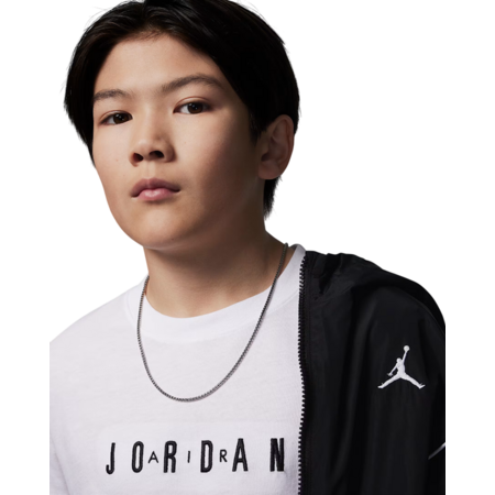 Jordan Kids JDB MJ Wordmark Embroidered Tee "White"