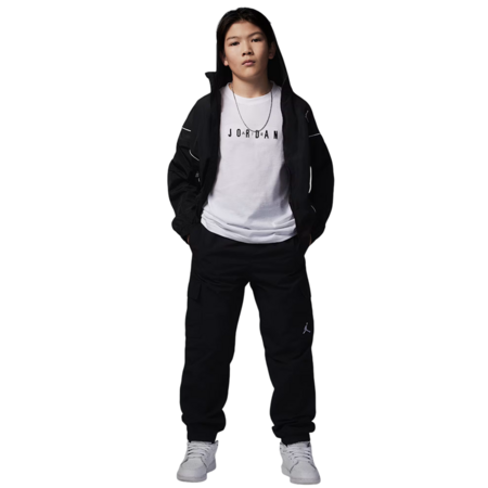 Jordan Kids JDB MJ Wordmark Embroidered Tee "White"