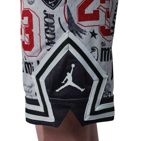 Jordan Kids JDB Printed Sport Diamond Shorts "Neutral Grey"